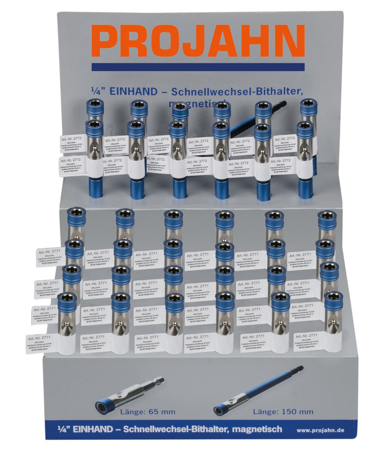Verkaufsdisplay 24 x Bit-Halter 2771 12x Bit-Halter 2772