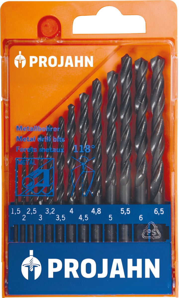Kunststoffkassette HSS 13tlg 1,5-6,5/0,5 + 3,2 +4,8