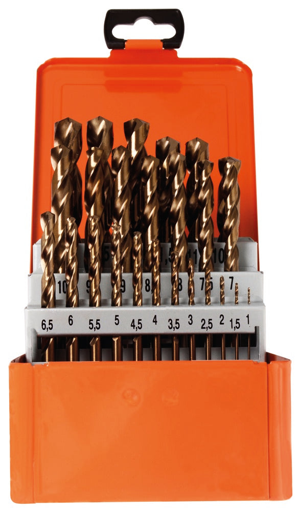 Bohrerkassette HSS-Co 25tlg, Typ N, 1-13/0,5 mm BASIC