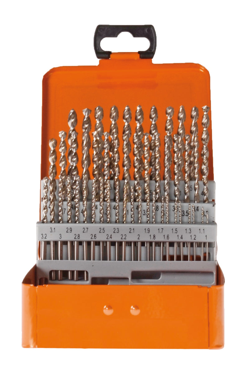 Bohrerkassette HSS-Co Typ UF-L 50tlg 1-5,9/0,1 mm