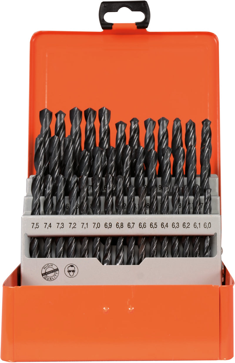Bohrerkassette HSS-R 13tlg 1,5-6,5/0,5 mm ECO