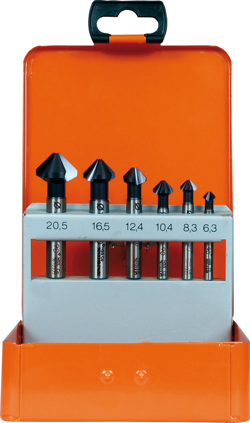 Kassette Kegelsenker HSS-Co ATN 6-teilig 6,3 - 20,5 mm
