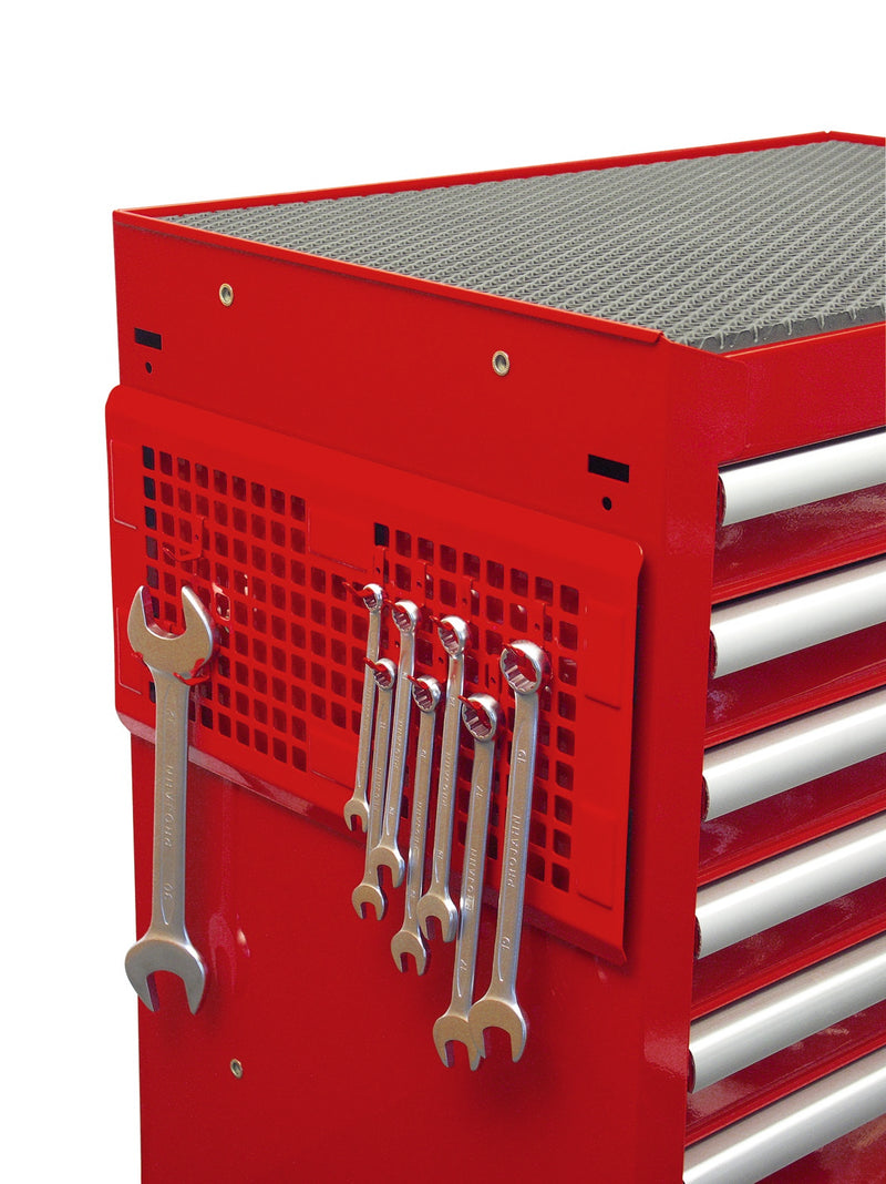 magnetische Lochwand 450mm incl.10 Haken, max.6kg