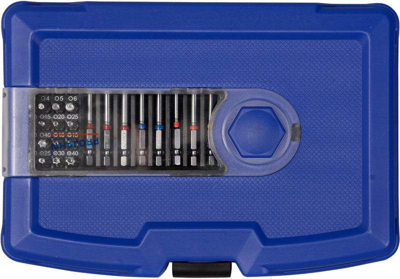 1/4" Bit Box mit markierten Bits 15tlg