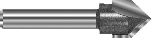 V-Nutfräser D 14 mm, L 41 mm, L2 14 mm