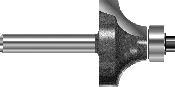 Abrundfräser mit Kugellager