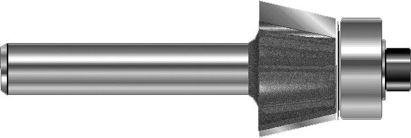 Fasefräser mit Kugellage D 32  mm, L 44,8 mm, L2 13 mm