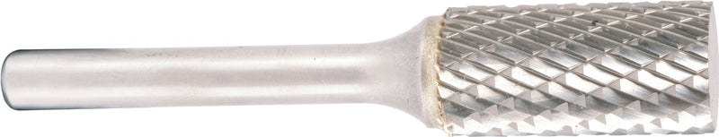 Hartmetallfräser , Form A Zylinder ohne Stirnverzahnung d1 , Schaftdurchmesser Kreuzverzahnung