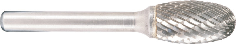 Hartmetallfräser, Form E Oval / Tropfen, Kreuzverzahnung