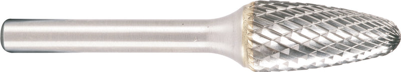 Hartmetallfräser, Form F Rundbogen, Schnellfrässchliff für Aluminium