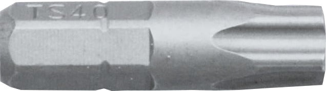 1/4" TX Bit L25 mm 5-Stern mit Bohrung