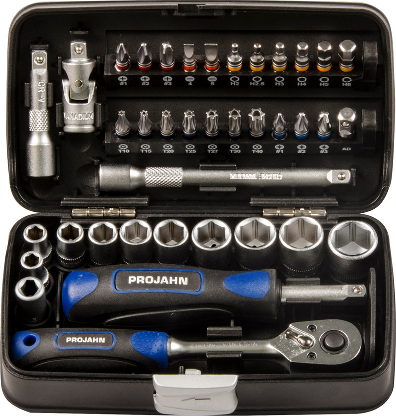 Display 6 x Mini Steckschlüssel- & Bit-Box 394072