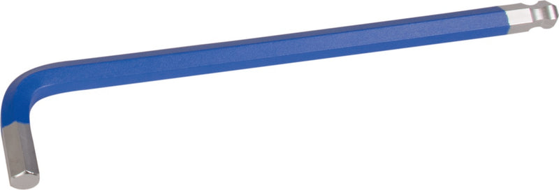 Kugelkopf-Winkelstiftschlüssel Innen-6kant lange Ausführung, blau, mit Magnet