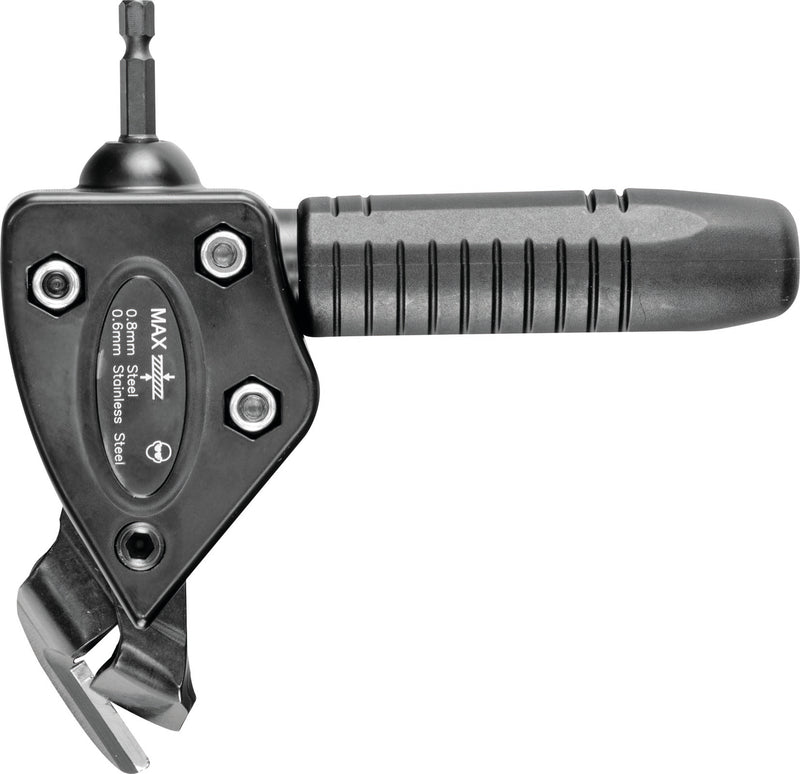 1/4" Blechscheren-Adapter für Bohrmaschinen und Akkuschrauber