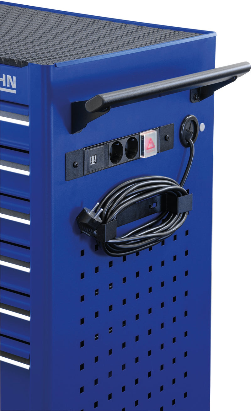 Zubehör Werkstattwagen UNIVERSE UK-Version 240V Steckerleiste inkl. 5m Kabel und Kabelhalter