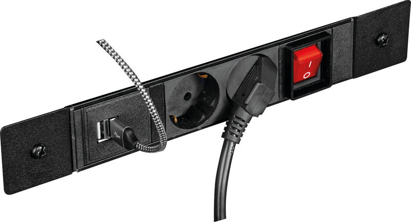 Zubehör Werkstattwagen UNIVERSE CH-Version 240V Steckerleiste inkl. 5m Kabel und Kabelhalter