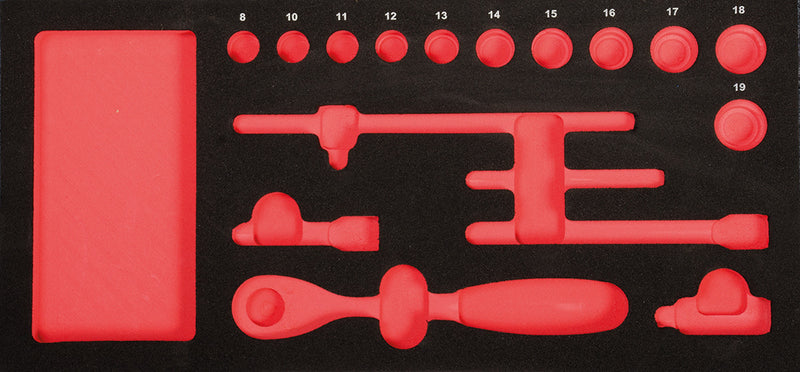 ProForm Einlage leer für Xi-on Stecknüsse