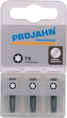 1/4" Torsion Bit L25 mm 3er Pack