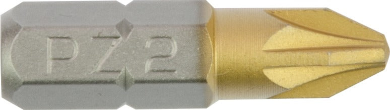 1/4" Bit TIN Pozidriv L25 mm