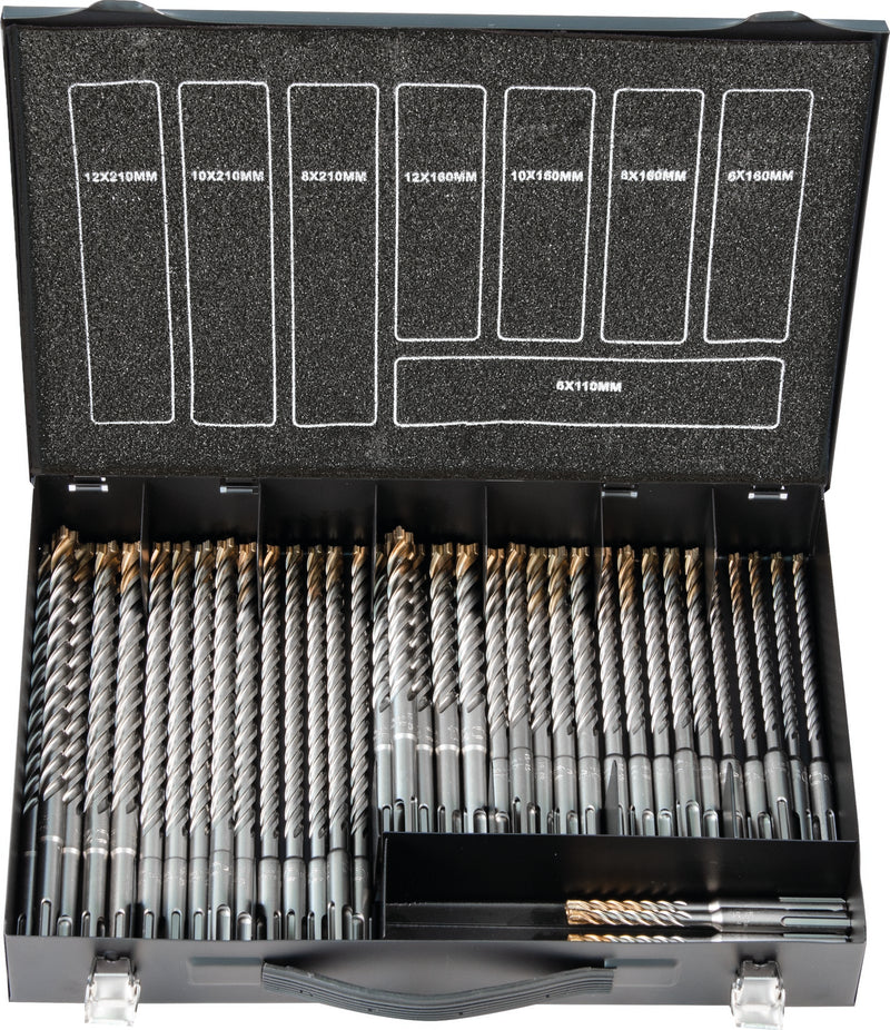 Hammerbohrer ROCKET 5 SDS-plus Magazin 40-tlg.