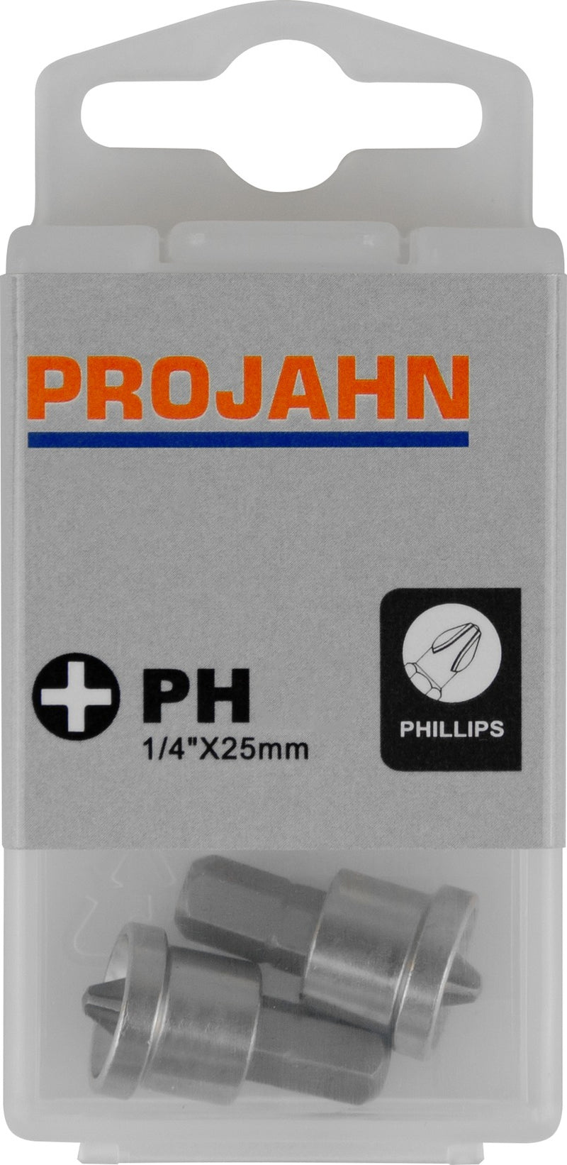 1/4" Schraubvorsatz L25mm PH Nr 2 Tiefenstopp 2tlg