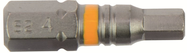 1/4" markierter Bit Innen-6kant 3er Pack L25 mm