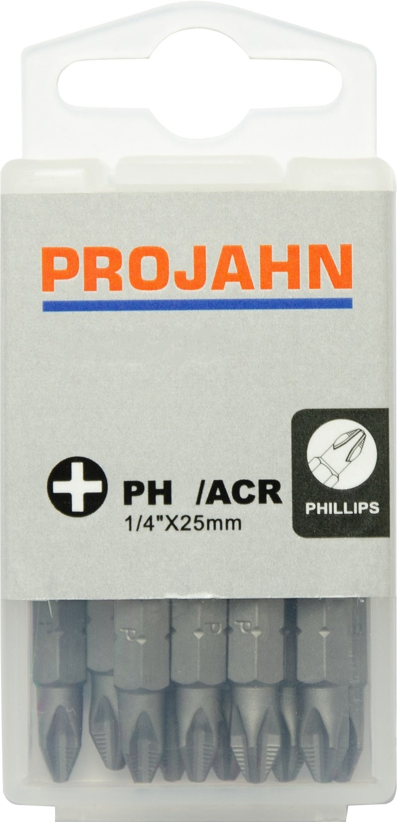 1/4" ACR Bit L25 mm Phillips Nr 2 10er Pack