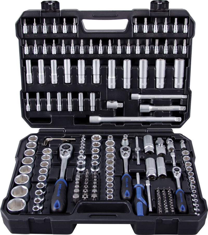 1/4" + 3/8" + 1/2" proficraft Satz 182tlg.