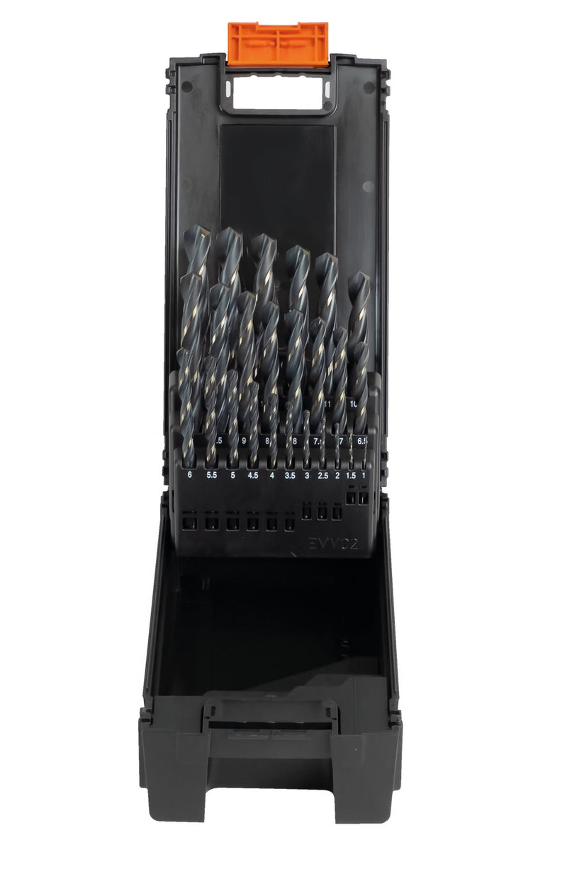 Spiralbohrer-Set HSS-R SPEEDPOWER in Kunststoffkassette