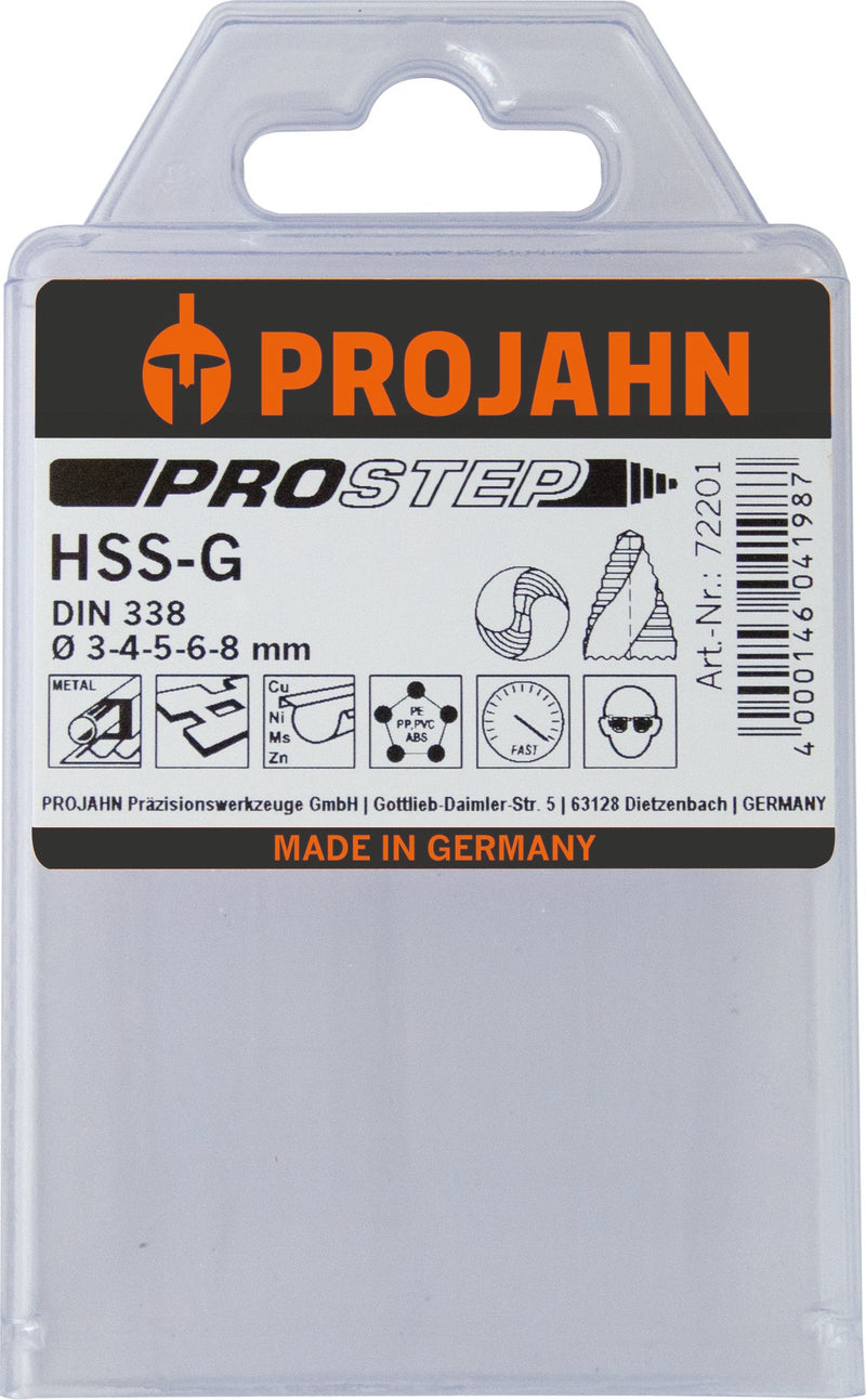 Set DIN338 HSS-G PROSTEP