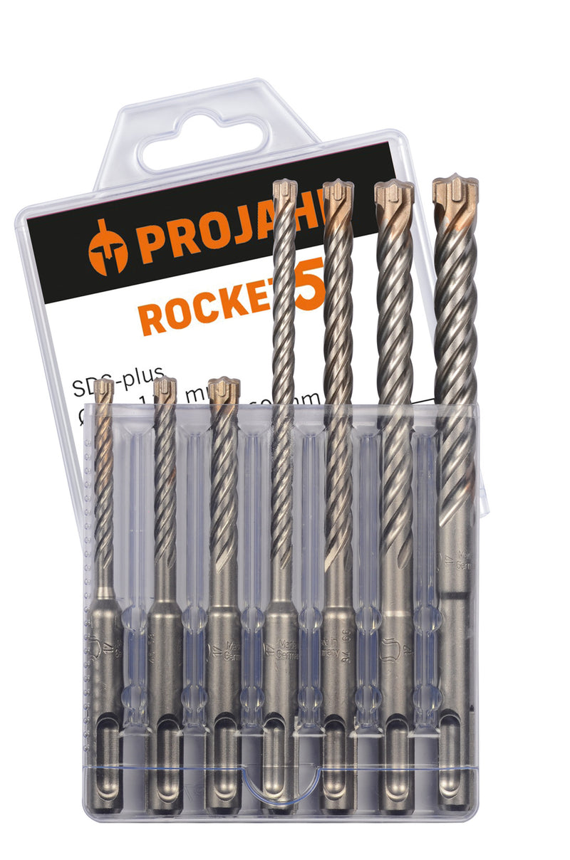Hammerbohrer - Set ROCKET 5 7 - tlg. in Multi - Pack