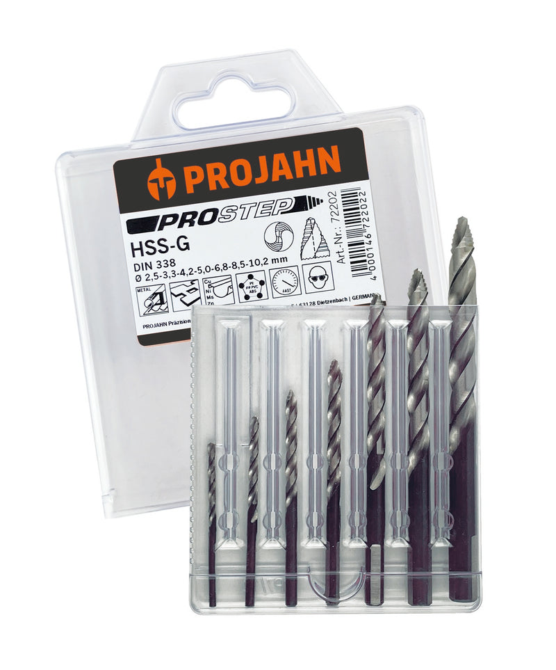Set DIN338 HSS-G PROSTEP