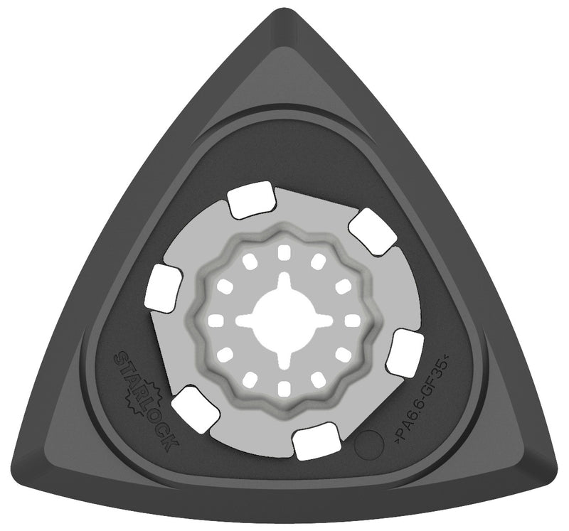 Deltaschleifplatte STARLOCK für Schleifpapier