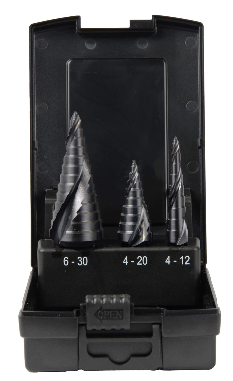 PROSTEP Stufenbohrer HSS-G AlTiN Set 3-tlg.