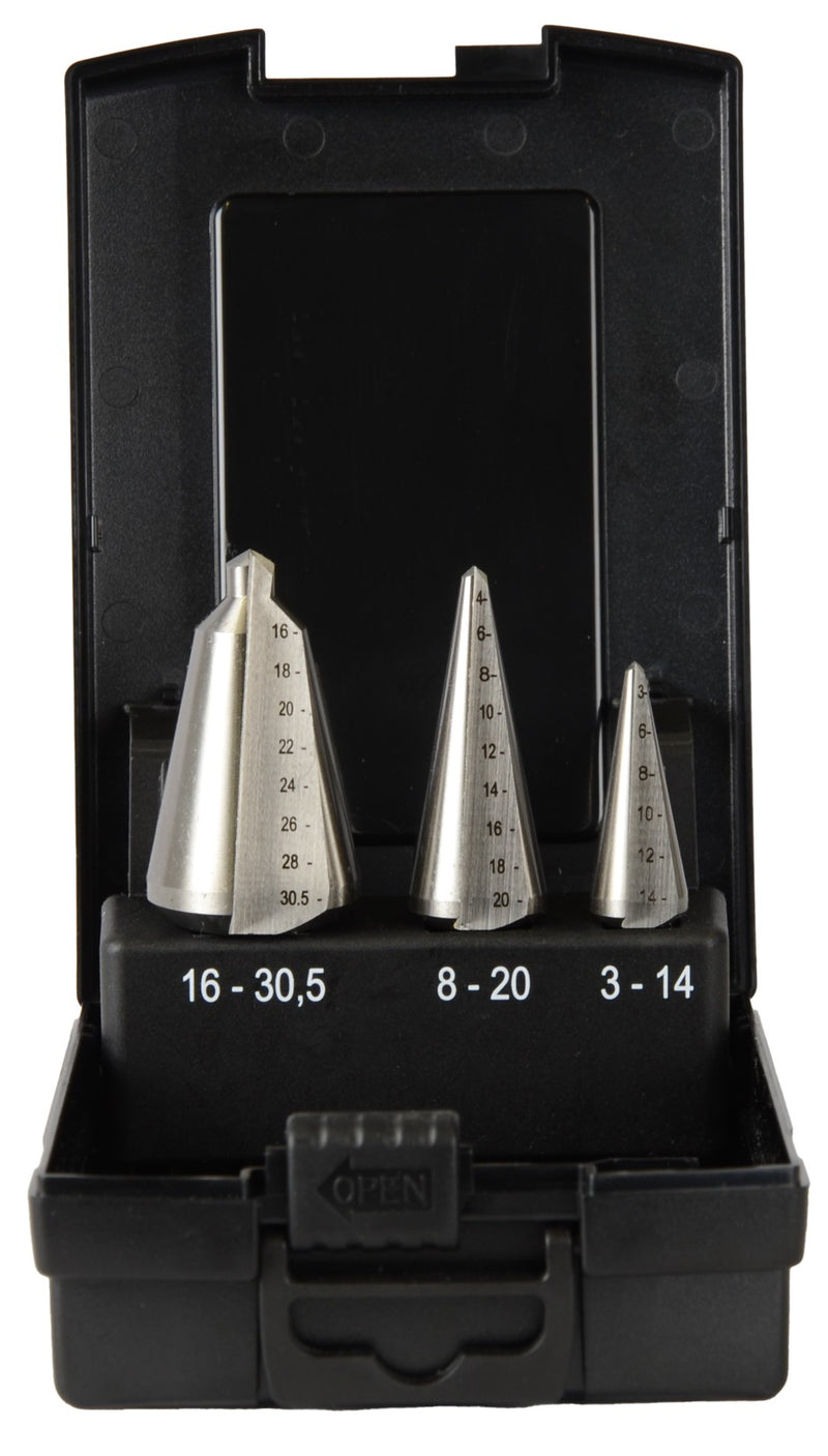 Blechschälbohrer - Set ECO HSS -  3 - tlg.