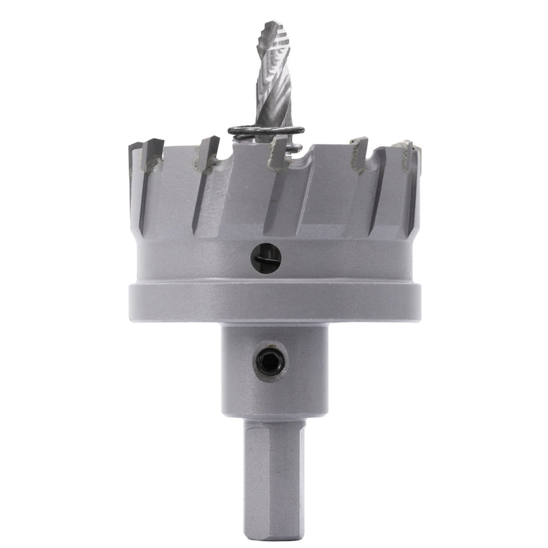 TCT Metall-Lochsäge inkl. Spiralbohrer und Feder + Winkelstiftschlüssel