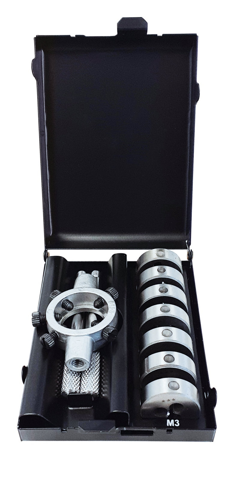 Schneideisen Satz HSS-G 8-tlg. M3 - M12 mit Schneideisenhalter