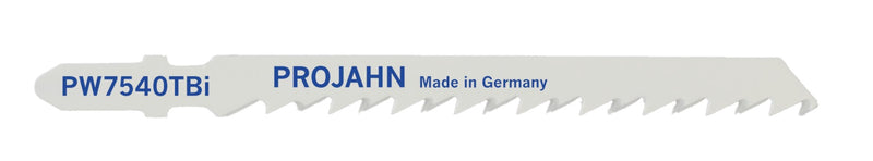 Stichsägeblatt PW75TBi BIM 100x8x2,5mm Verzahnung 4,0mm - 5er Pack extra starkes Blatt