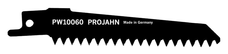 Säbelsägeblatt PW10060 HCS 100x19x1,05 mm - 6 ZpZ 5er Pack - für Gipskartonplatten