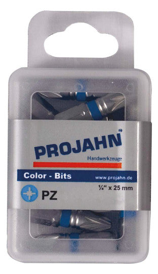 COLOR Bit für Kreuzschlitz-Schrauben PZ 1/4"