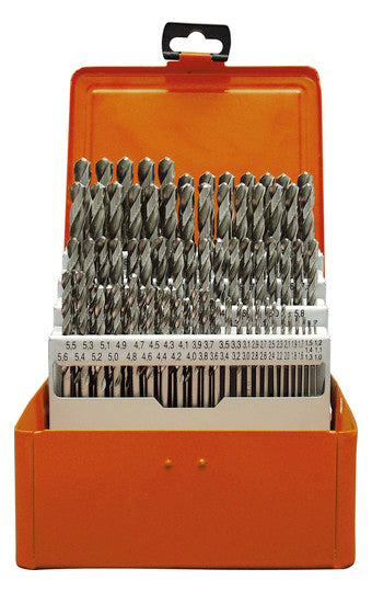 Spiralbohrer HSS-G ECO Kassette 1-10mm / 0.1 steigend
