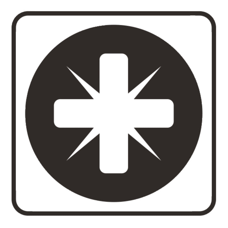 Kreuzschlitz-Bit Torsion PZ1