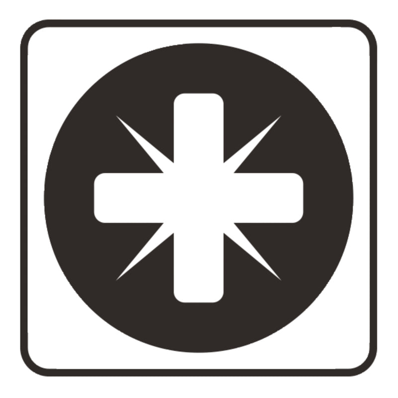 Kreuzschlitz-Bit Torsion PZ1