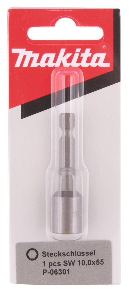 Steckschlüssel 6kt 1/4 55mm