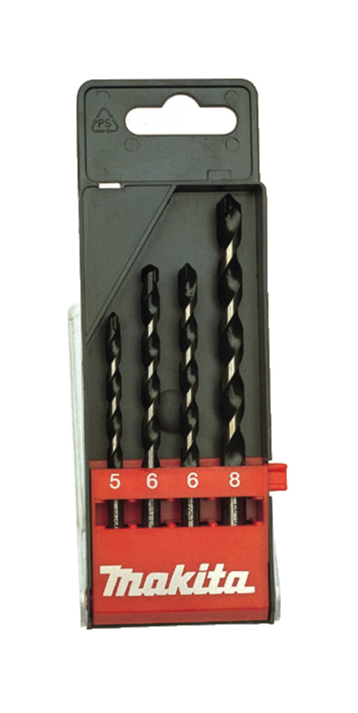 Steinbohrer-Set 5-6-6-8mm 4stk