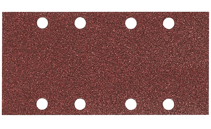 Schleifpapier 93x185mm-10stk - 8 Löcher