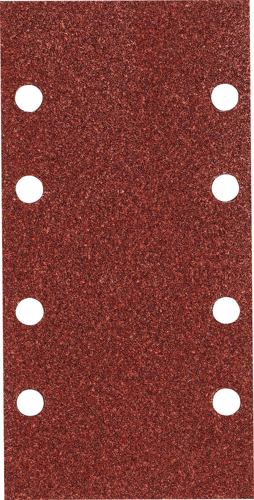 Schleifpapier 93x185mm-10stk - 8 Löcher