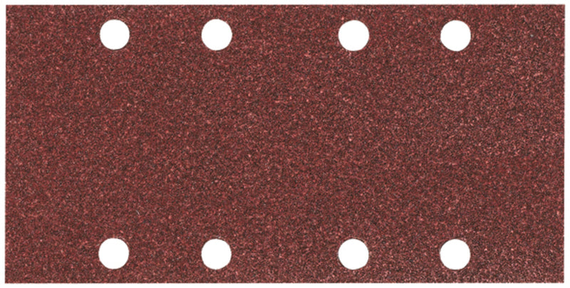 Schleifpapier 93x185mm-10stk - 8 Löcher