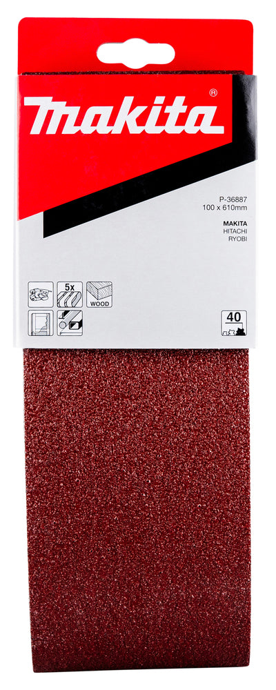 Schleifband K40 5stk