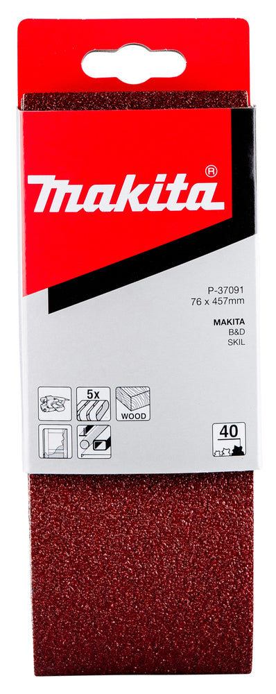 Schleifband K40 5stk